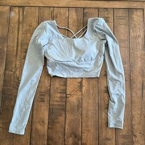 Gym shark long sleeve workout top